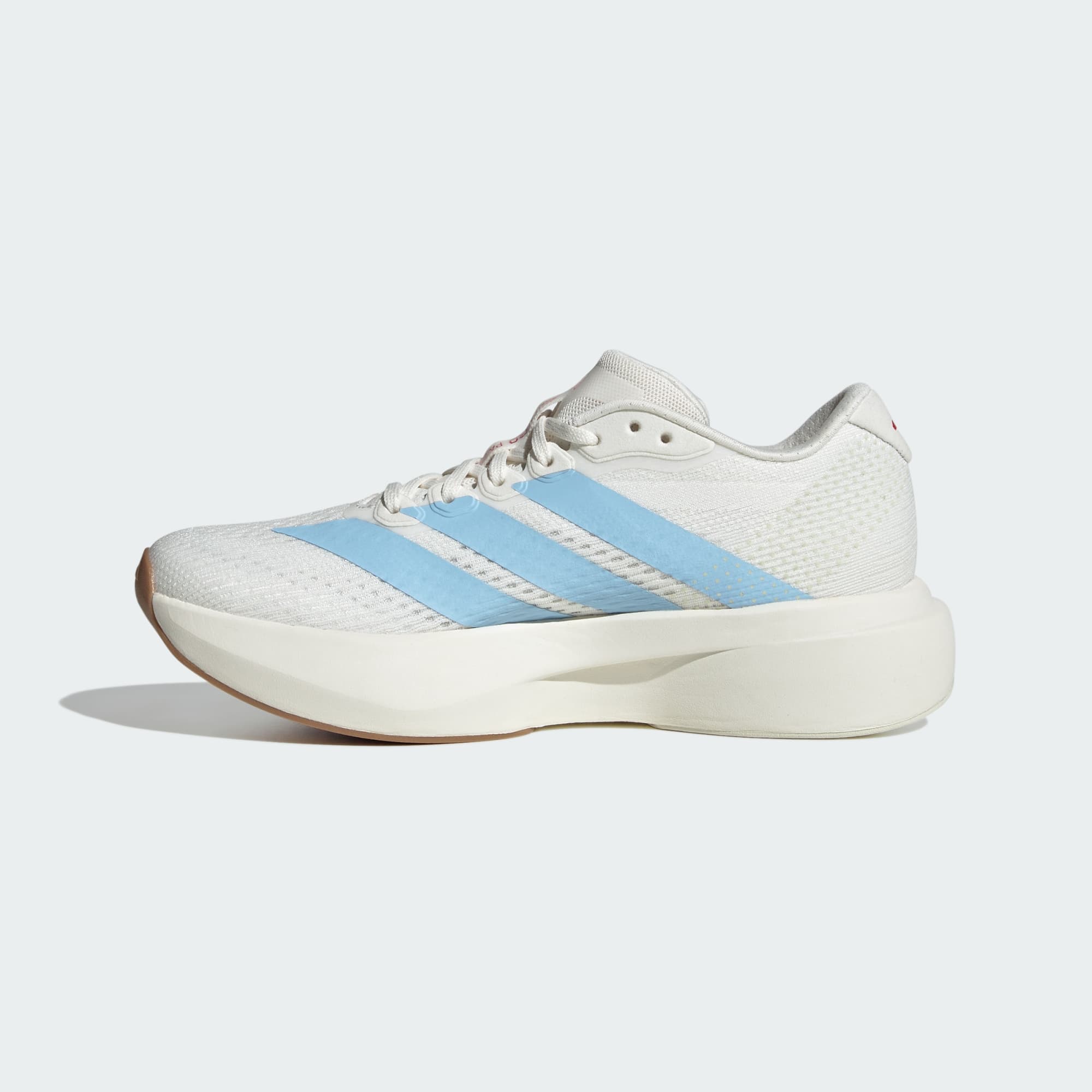 ADIDAS WOMEN'S ADIZERO PACER WHITE/BLUE RUNNING SHOES
