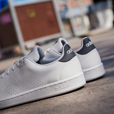 Adidas Men's Advantage White/Ink Sneaker Shoe