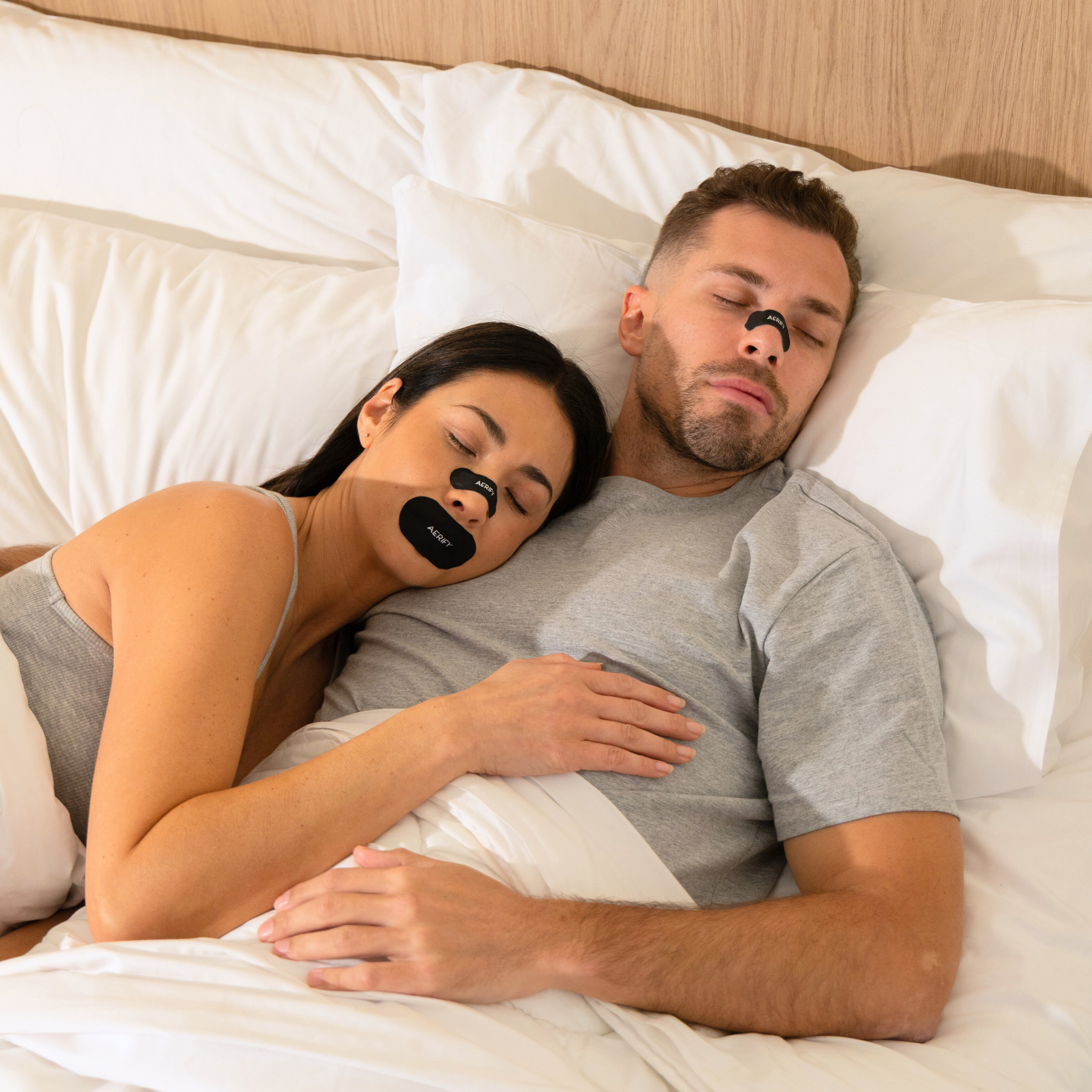 Aerify  Sleep Better - Couple sleeping