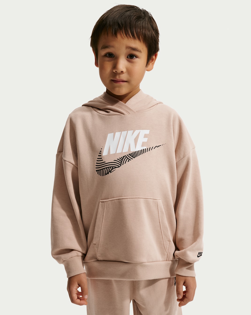 Nike Kid's In The Zone Oversized French Terry Hemp Tracksuit Set