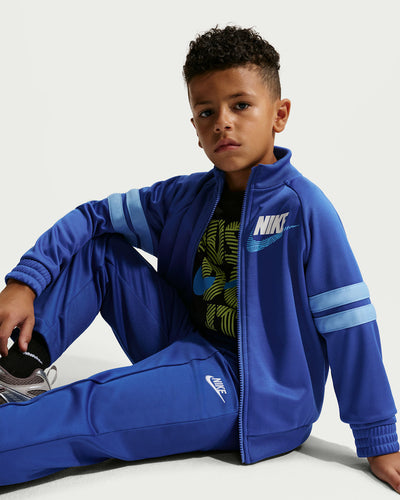 Nike Kid's In The Zone Oversized Royal Blue Tracksuit Set