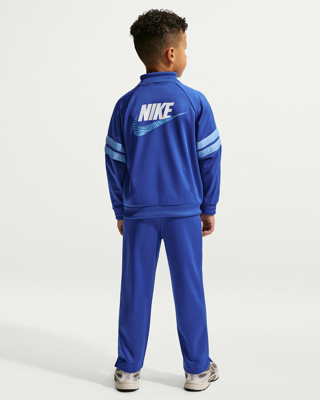 Nike Kid's In The Zone Oversized Royal Blue Tracksuit Set