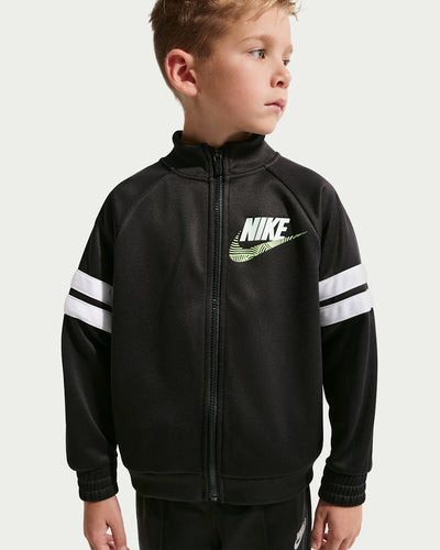 Nike Kid's In The Zone Oversized Black Tracksuit Set