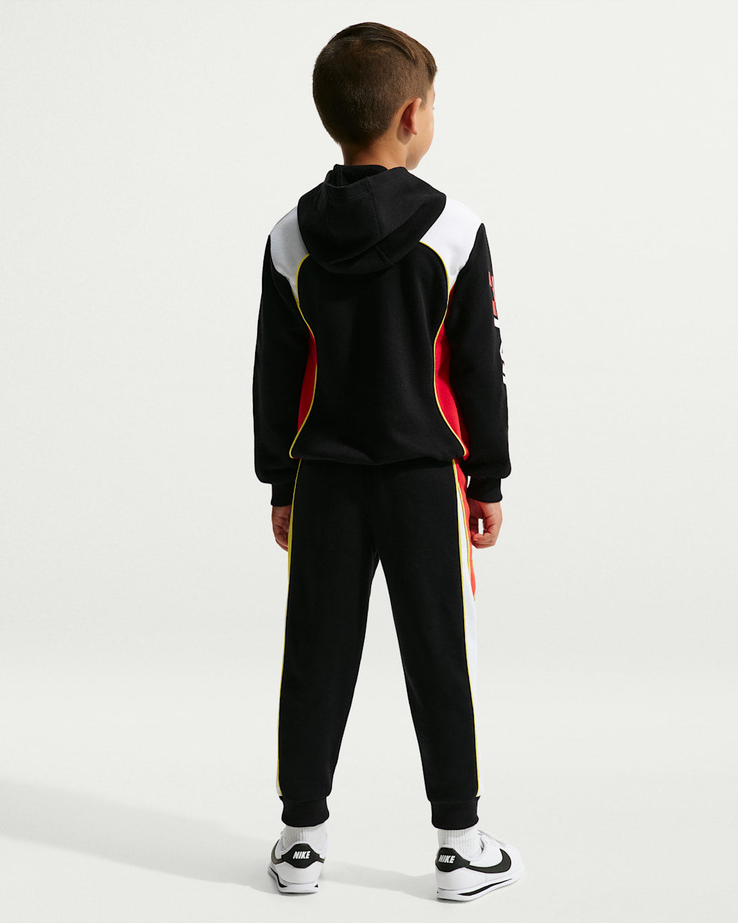 Nike Kid's Victory Lap French Terry Black Hoodie