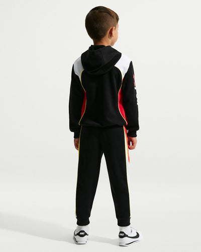 Nike Kid's Victory Lap French Terry Black Hoodie