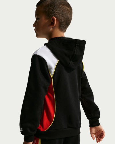 Nike Kid's Victory Lap French Terry Black Hoodie