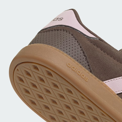 Adidas Women's Breaknet Sleek Sandstone/Gum Sneaker Shoes