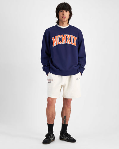 Champion Unisex Rochester Navy Crew Neck Sweater