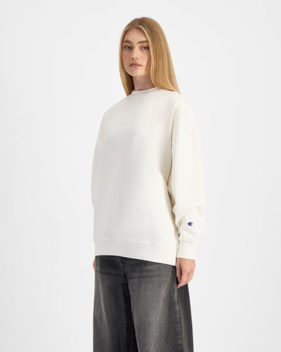 CHAMPION WOMEN'S SCRIPT PEARL CREW JUMPER