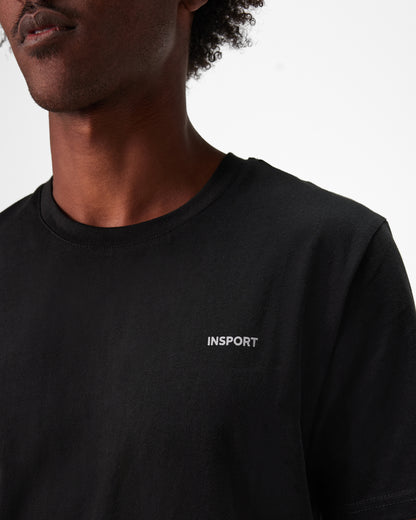 Insport Men's Classic Black Tee