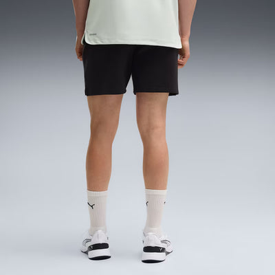 PUMA MEN'S CLOUDSPUN 5" BLACK SHORTS