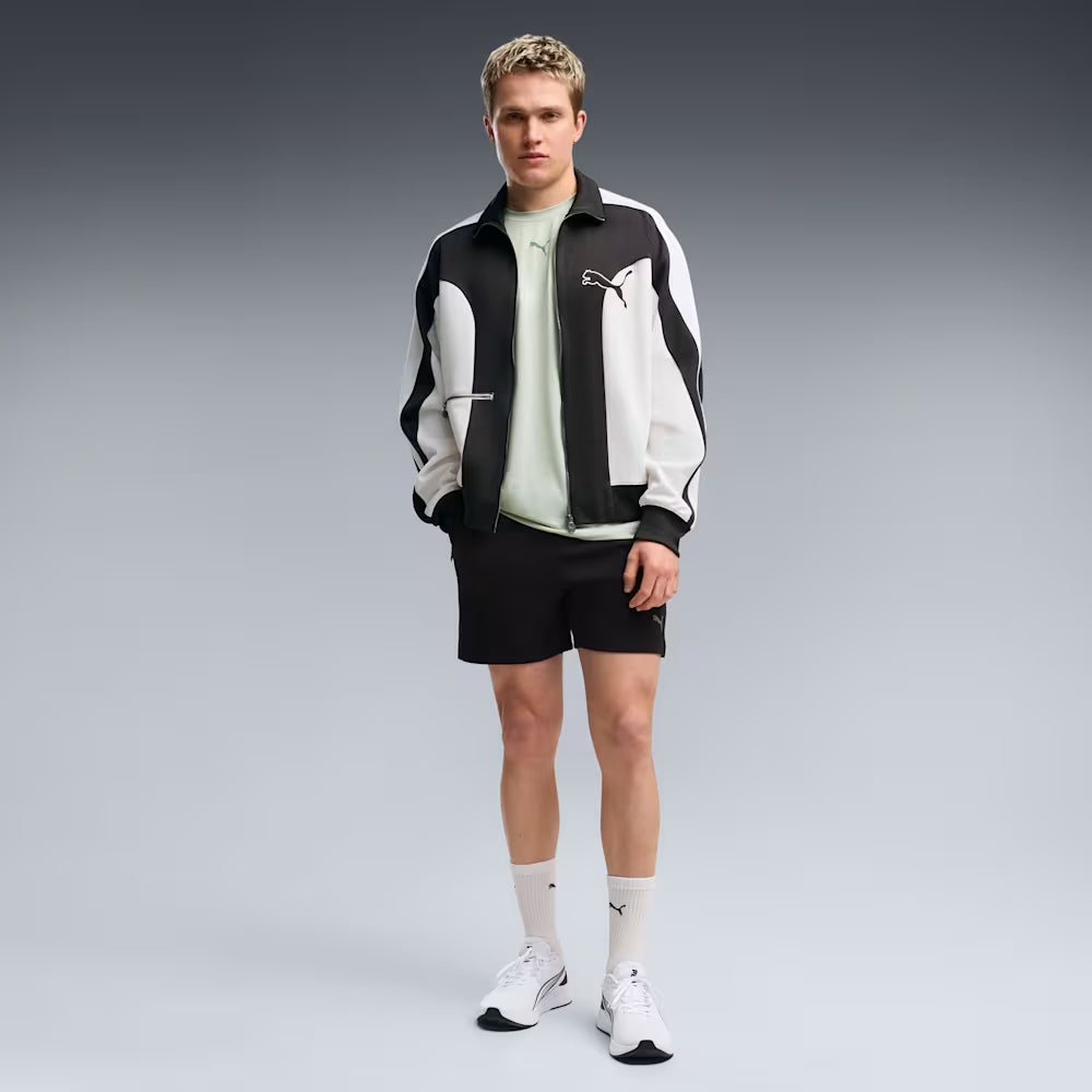 PUMA MEN'S CLOUDSPUN 5" BLACK SHORTS
