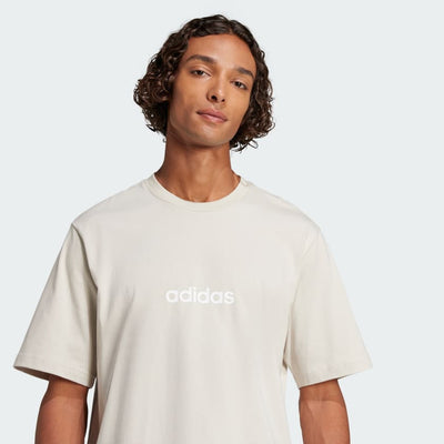 Adidas Men's Linear Single Jersey Alumina Tee