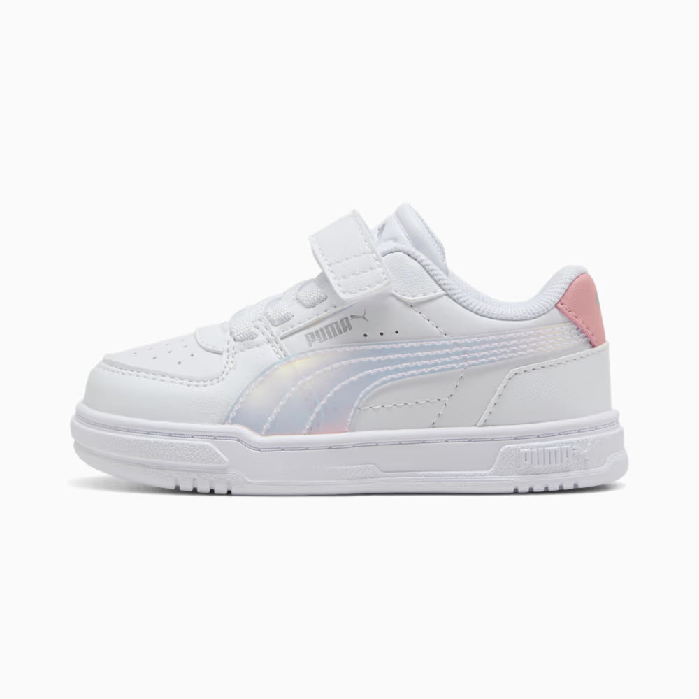 New Balance Kid's Caven Iii Holo 2.0 White/Rose Sneaker Shoes