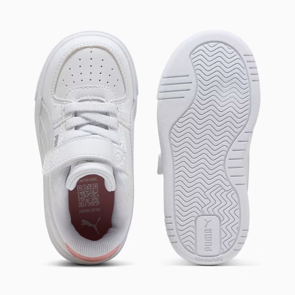 New Balance Kid's Caven Iii Holo 2.0 White/Rose Sneaker Shoes