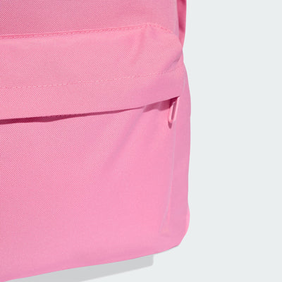 Adidas Classic 3 Bars Logo Pink Backpack