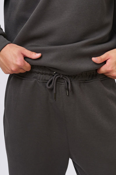 Insport Mens Denver Tech Quarter Zip Top Ash