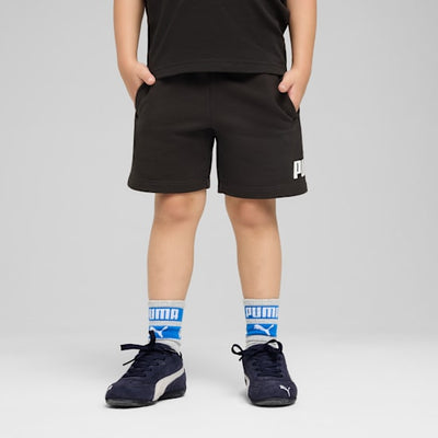Puma Kid's Ess Logo No.1 French Terry Black Short
