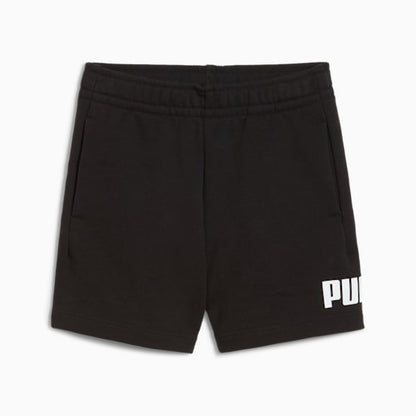 Puma Kid's Ess Logo No.1 French Terry Black Short