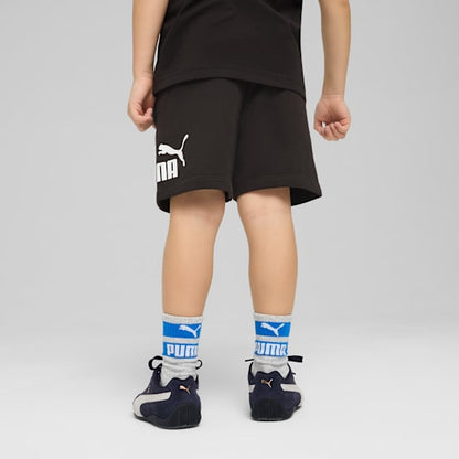 Puma Kid's Ess Logo No.1 French Terry Black Short