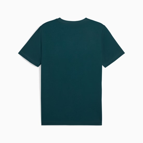 Puma Men's Essentials No.1 Logo Green Tee