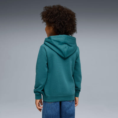 Puma Kid's Essentials No. 1 Logo Fleece Emerald Ice Hoodie