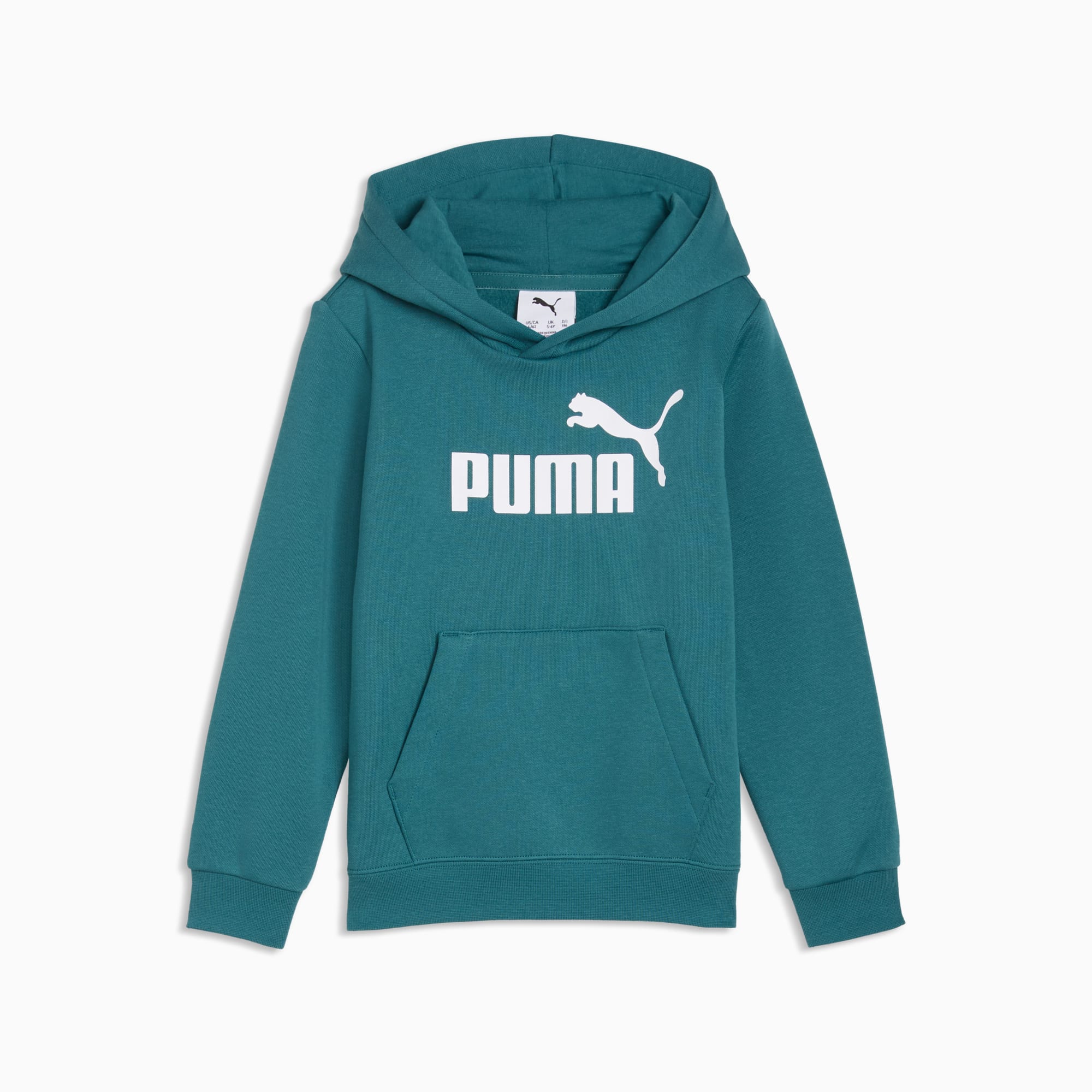 Puma Kid's Essentials No. 1 Logo Fleece Emerald Ice Hoodie