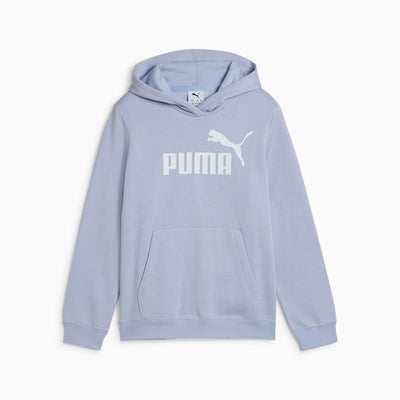 Puma Kid's Essentials 2 Colour Fleece Blue Hoodie