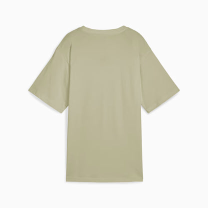 Puma Women's Essentials Relaxed Lux Army Tee