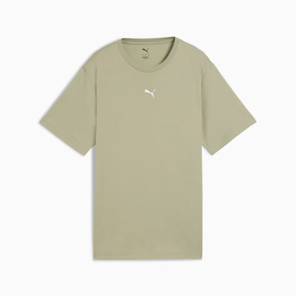 Puma Women's Essentials Relaxed Lux Army Tee