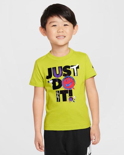 Nike Kid's Just Do It Bright Cactus Tee