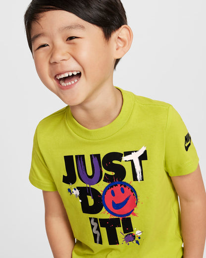 Nike Kid's Just Do It Bright Cactus Tee