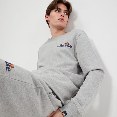 Ellesse Men's Fierro Crew Grey Sweatshirt