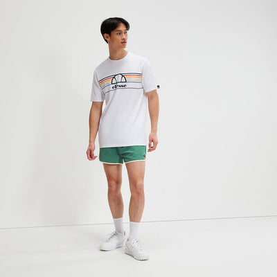 Ellesse Men's Lentamente White Tee
