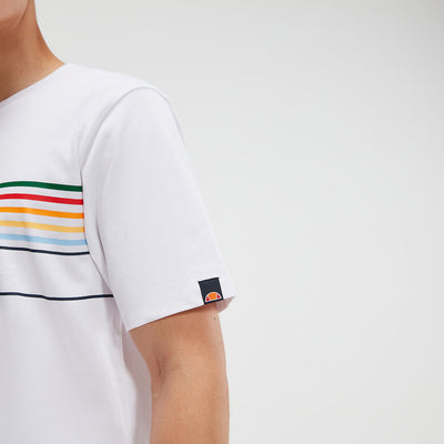Ellesse Men's Lentamente White Tee
