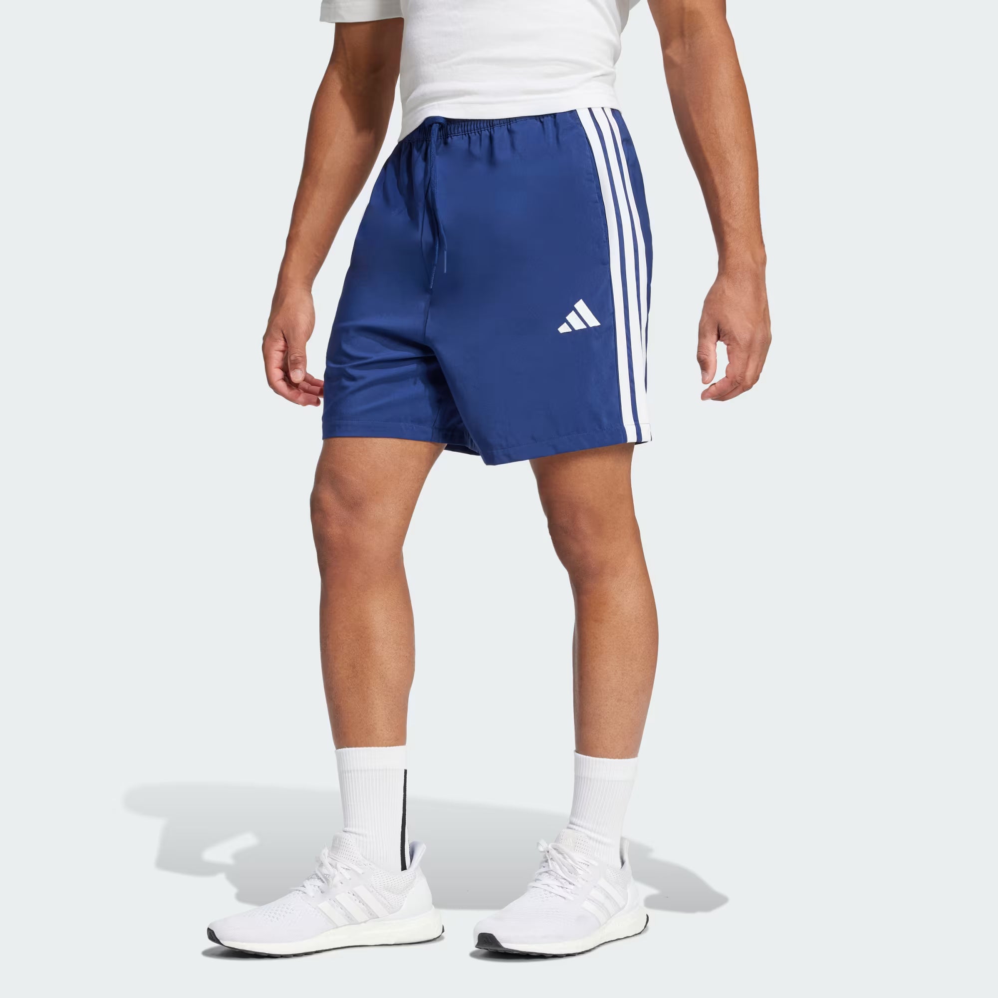 Adidas Men's 3-Stripes Chelsea Navy Shorts