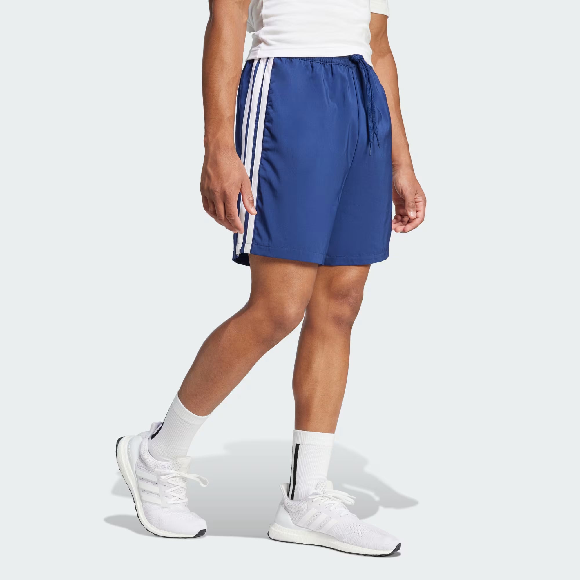 Adidas Men's 3-Stripes Chelsea Navy Shorts