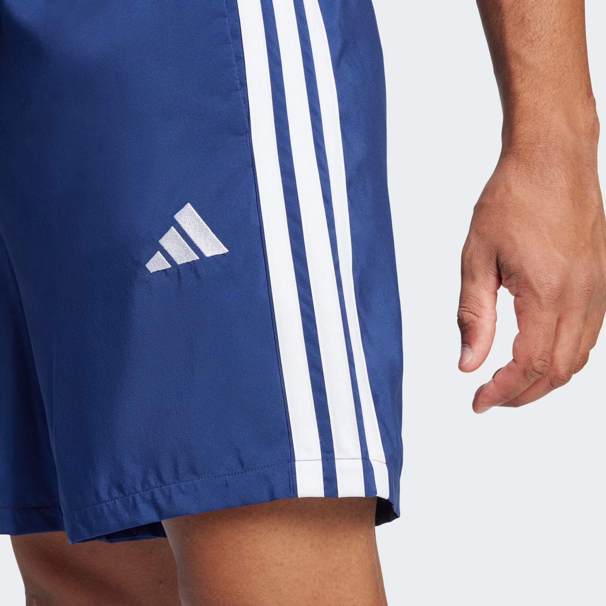 Adidas Men's 3-Stripes Chelsea Navy Shorts