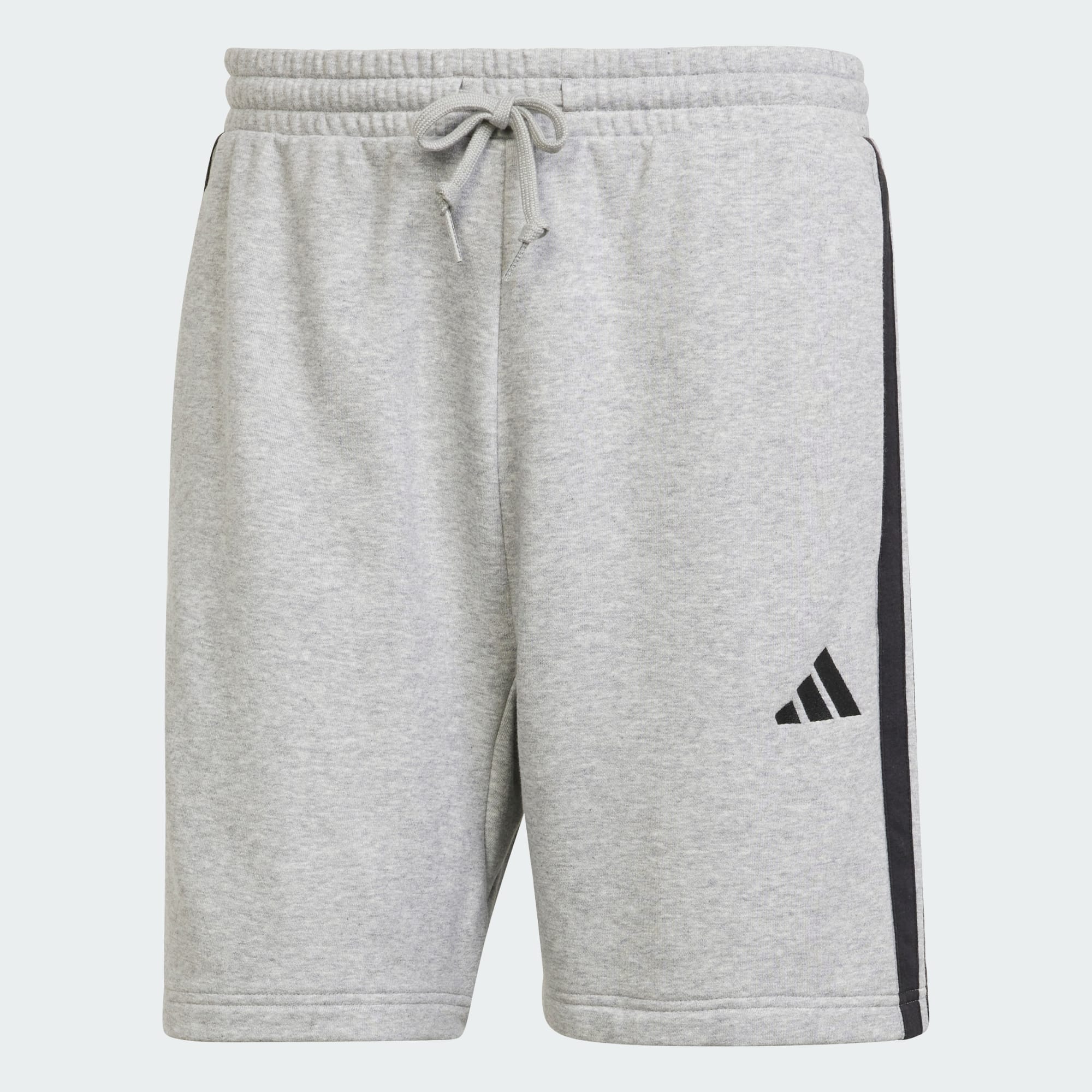 Adidas Men's 3-Stripes French Terry Grey Short