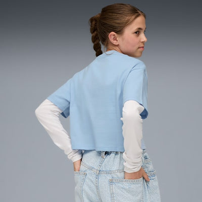 Puma Kid's Ess 2 Colour Haute Tropic Tee