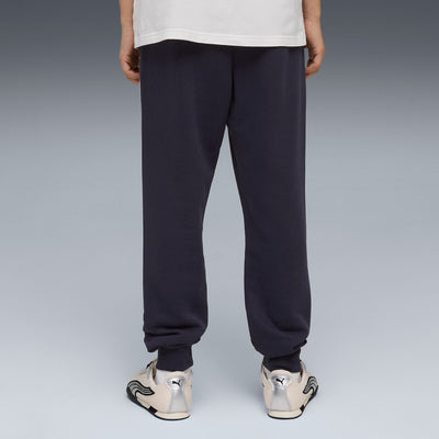 Puma Kid's Essentials Block Navy Trackpants