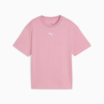 Puma Kid's Essentials Boxy Pink Tee