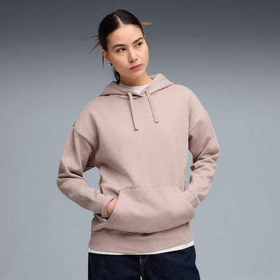 Puma Women's Essentials Fleece Latte Hoodie