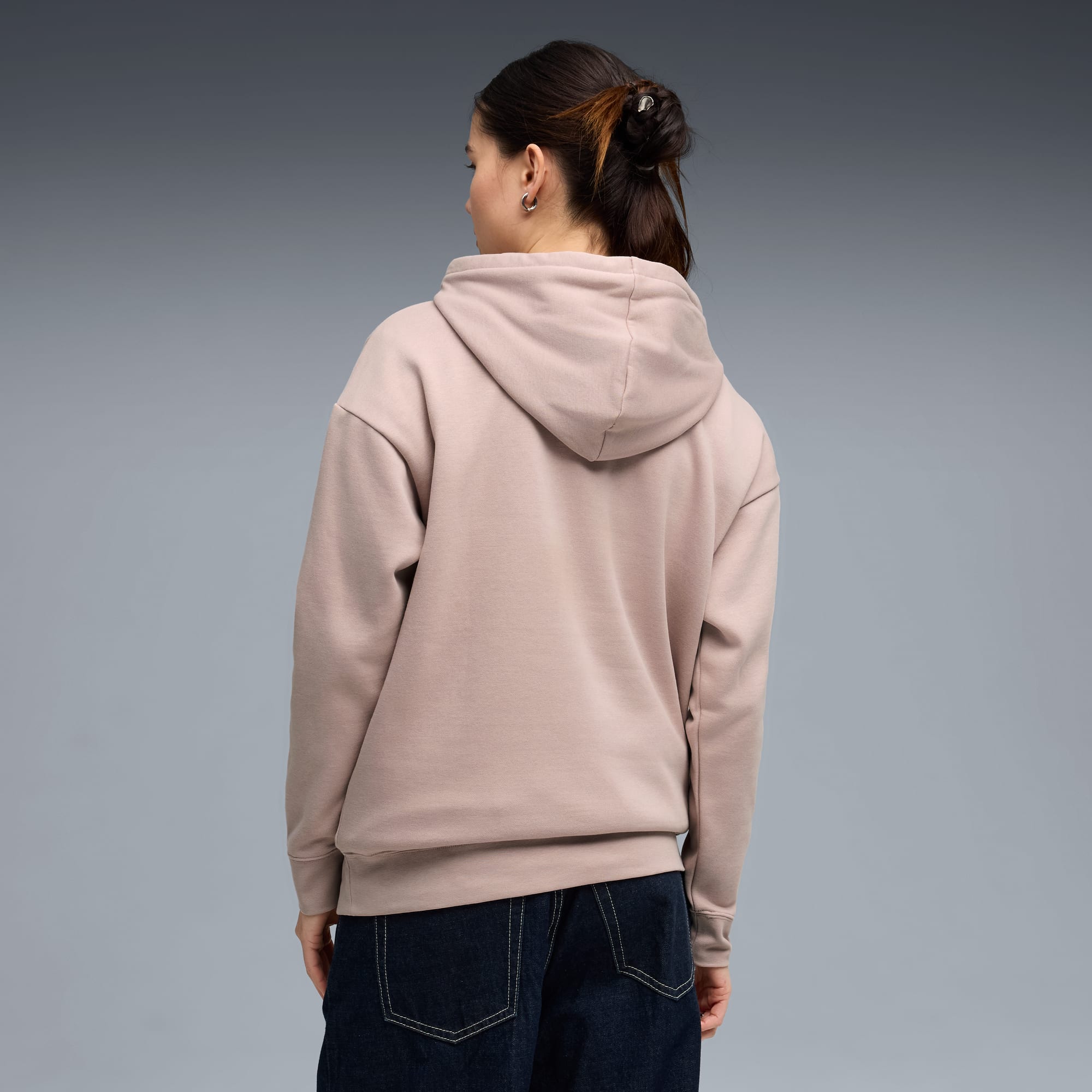 Puma Women's Essentials Fleece Latte Hoodie