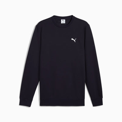 Puma Men's Essentials Fleece Crew Navy Sweatshirt