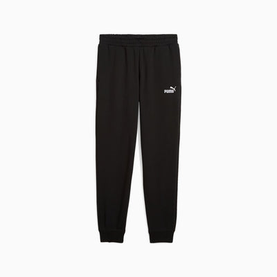 Puma Men's Essentials Logo Fleece Black Trackpants