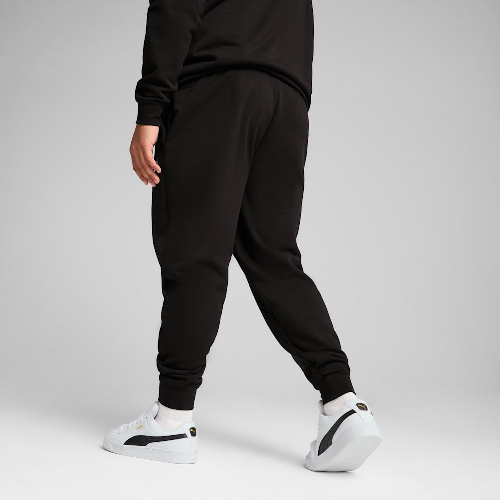Puma Men's Essentials Logo Fleece Black Trackpants