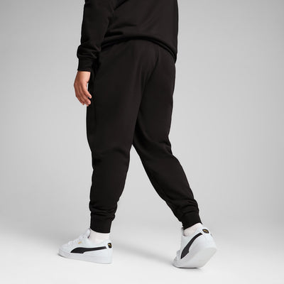 Puma Men's Essentials Logo Fleece Black Trackpants