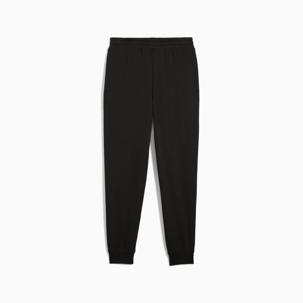 Puma Men's Essentials Logo Fleece Black Trackpants