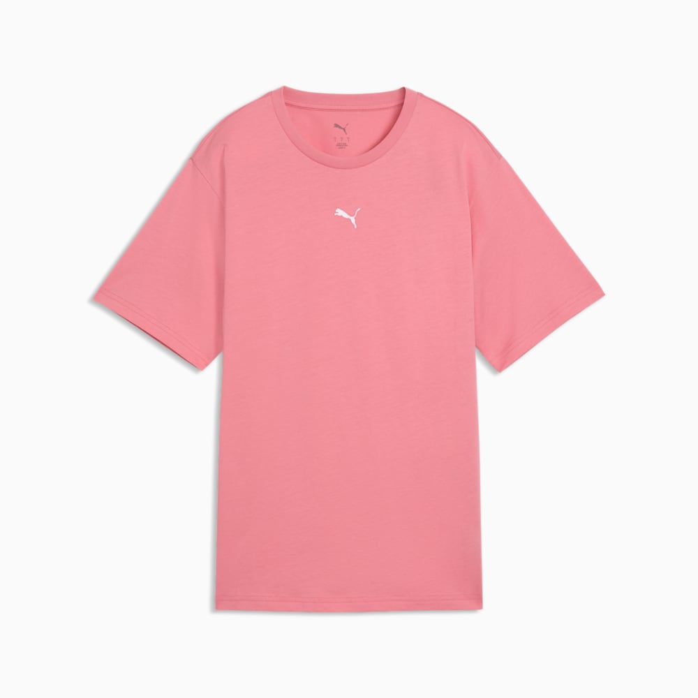 PUMA WOMEN'S ESSENTIALS RELAXED PINK TEE